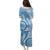Micronesia FSM Family Matching Puletasi and Hawaiian Shirt Shark and Manta Classic Style