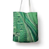 Pasifika Women's Day - Samoa Siapo Malu Tattoo Inspired Tote Bag Jade