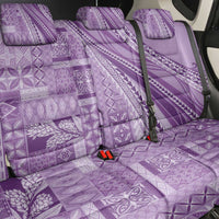 Pasifika Women's Day - Samoa Siapo Malu Tattoo Inspired Back Car Seat Cover Lavender
