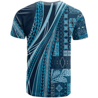 Pasifika Women's Day - Samoa Siapo Malu Tattoo Inspired T Shirt Navy Blue LT7 - Polynesian Pride