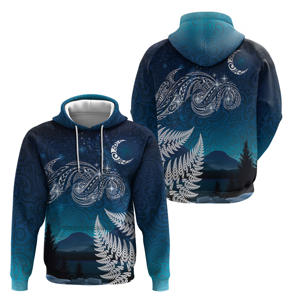 New Zealand Matariki Hoodie Starry Night Style