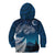 New Zealand Matariki Kid Hoodie Starry Night Style