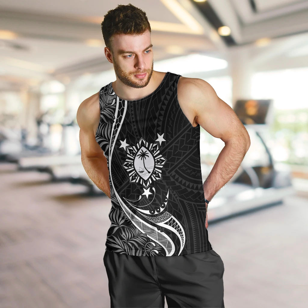Personalised Philippines Mix Guam Men Tank Top Tropical Style LT7 - Polynesian Pride