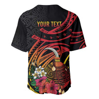 Personalized Milne Bay Baseball Jersey PNG Lime Pot with Oro Tapa