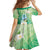 Hafa Adai Guam Chamorro Personalized Family Matching Mermaid Dress and Hawaiian Shirt Summer Green Latte Stone with Guasali - Polynesian Pride