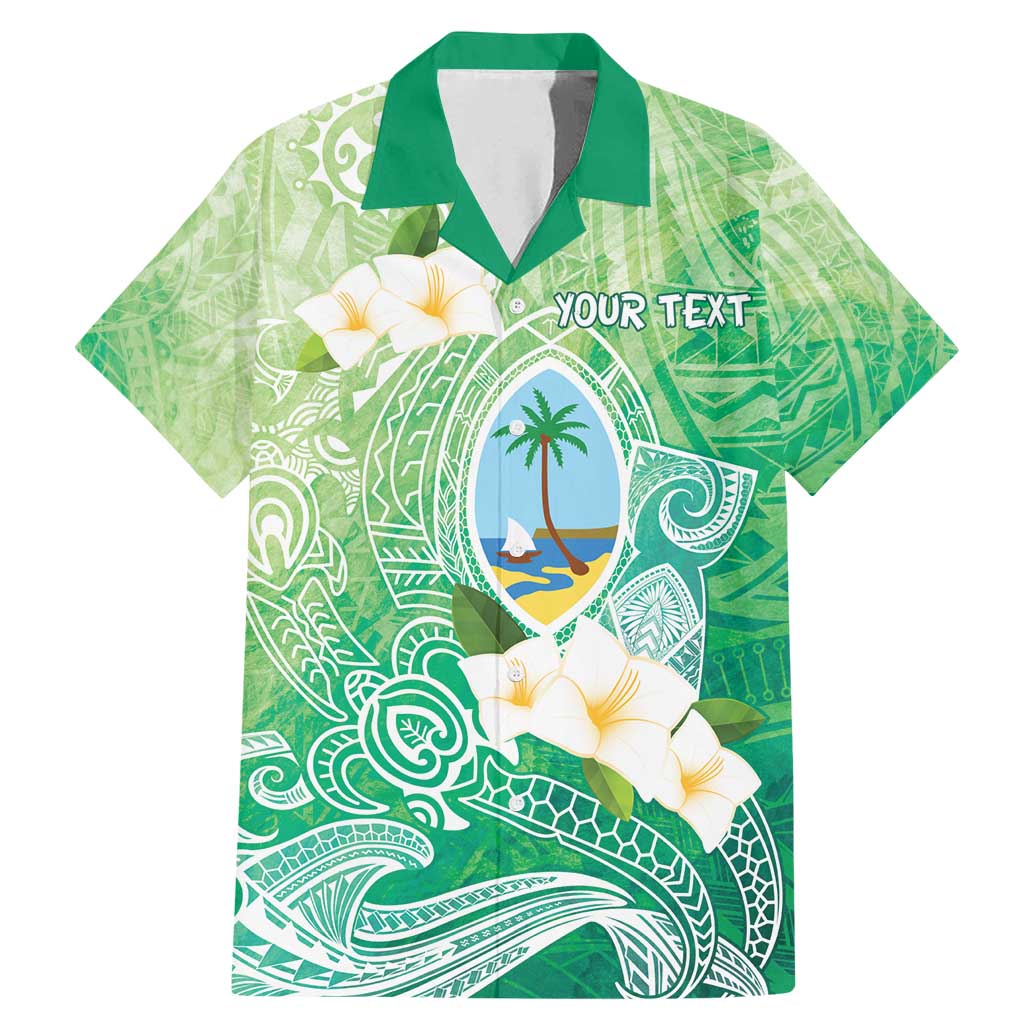 Hafa Adai Guam Chamorro Personalized Family Matching Mermaid Dress and Hawaiian Shirt Summer Green Latte Stone with Guasali - Polynesian Pride