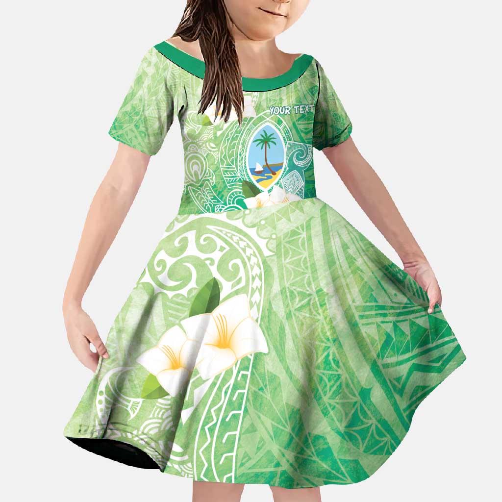 Hafa Adai Guam Chamorro Personalized Family Matching Summer Maxi Dress and Hawaiian Shirt Summer Green Latte Stone with Guasali - Polynesian Pride