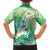 Hafa Adai Guam Chamorro Personalized Hawaiian Shirt Summer Green Latte Stone with Guasali - Polynesian Pride