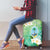 Hafa Adai Guam Chamorro Personalized Luggage Cover Summer Green Latte Stone with Guasali - Polynesian Pride