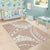 Polynesian Vintage Floral Area Rug Beige Motifs - Polynesian Pride
