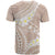Polynesian Vintage Floral T Shirt Beige Motifs - Polynesian Pride
