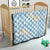 Polynesian Vintage Floral Quilt Azure Motifs - Polynesian Pride