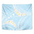 Polynesian Vintage Floral Tapestry Azure Motifs - Polynesian Pride