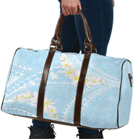 Polynesian Vintage Floral Travel Bag Azure Motifs - Polynesian Pride
