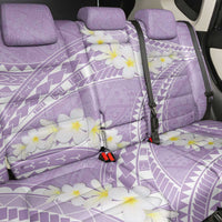 Polynesian Vintage Floral Back Car Seat Cover Lavender Motifs LT7 - Polynesian Pride