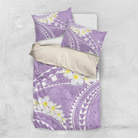 Polynesian Vintage Floral Bedding Set Lavender Motifs - Polynesian Pride