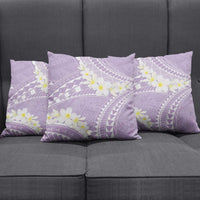 Polynesian Vintage Floral Pillow Cover Lavender Motifs LT7 - Polynesian Pride