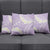 Polynesian Vintage Floral Pillow Cover Lavender Motifs - Polynesian Pride