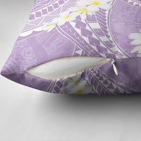 Polynesian Vintage Floral Pillow Cover Lavender Motifs LT7 - Polynesian Pride