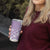 Polynesian Vintage Floral Tumbler Cup Lavender Motifs - Polynesian Pride