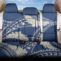 Polynesian Vintage Floral Back Car Seat Cover Navy Blue Motifs LT7 One Size Navy Blue - Polynesian Pride