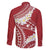 Polynesian Vintage Floral Family Matching Summer Maxi Dress and Hawaiian Shirt Scarlet Motifs - Polynesian Pride