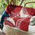 Polynesian Vintage Floral Quilt Scarlet Motifs - Polynesian Pride