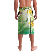New Zealand Maori Mahuru Lavalava Tui With Pikawakawa Spring Colors LT7 - Polynesian Pride