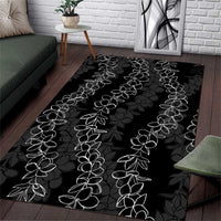 Hawaii Plumeria Lei Area Rug Aloha Festive Vibe