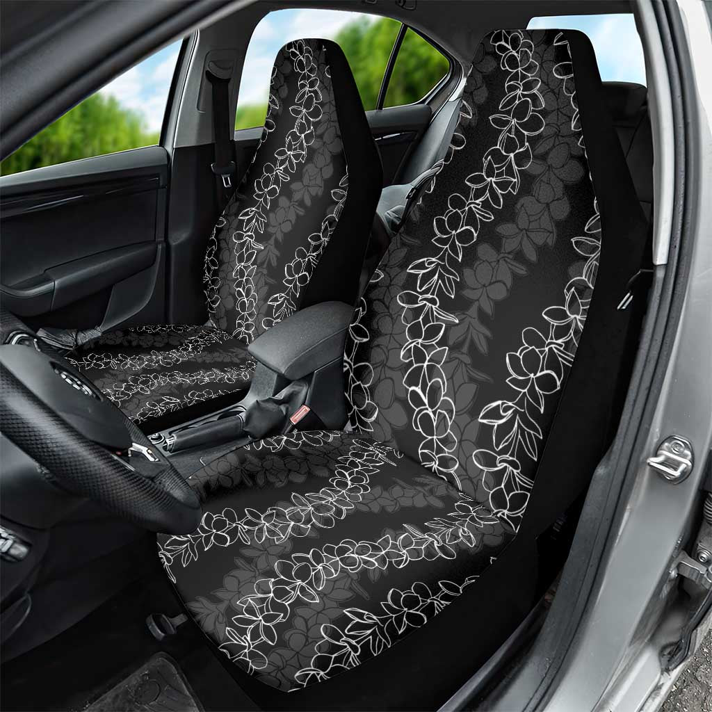 Hawaii Plumeria Lei Car Seat Cover Aloha Festive Vibe