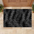 Hawaii Plumeria Lei Rubber Doormat Aloha Festive Vibe