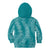 Hawaii Plumeria Lei Kid Hoodie Aloha Festive Vibe - Teal