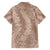 Hawaii Plumeria Lei Family Matching Tank Maxi Dress and Hawaiian Shirt Aloha Festive Vibe - Beige