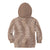 Hawaii Plumeria Lei Kid Hoodie Aloha Festive Vibe - Beige