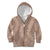 Hawaii Plumeria Lei Kid Hoodie Aloha Festive Vibe - Beige