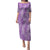 Hawaii Plumeria Lei Puletasi Aloha Festive Vibe - Violet