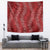 Hawaii Plumeria Lei Tapestry Aloha Festive Vibe - Crimson