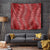 Hawaii Plumeria Lei Tapestry Aloha Festive Vibe - Crimson