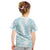 Hawaii Plumeria Lei Kid T Shirt Aloha Festive Vibe - Turquoise