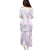 Hawaii Plumeria Lei Puletasi Aloha Festive Vibe - Amethyst
