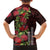 Hawaii Mele Kalikimaka Kakau Family Matching Summer Maxi Dress and Hawaiian Shirt I'iwi Bird on Ohia Lehua