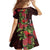 Hawaii Mele Kalikimaka Kakau Family Matching Summer Maxi Dress and Hawaiian Shirt I'iwi Bird on Ohia Lehua