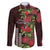 Hawaii Mele Kalikimaka Kakau Family Matching Summer Maxi Dress and Hawaiian Shirt I'iwi Bird on Ohia Lehua