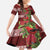 Hawaii Christmas Mele Kalikimaka Family Matching Summer Maxi Dress and Hawaiian Shirt I'iwi Bird on Ohia Lehua