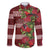 Hawaii Christmas Mele Kalikimaka Family Matching Summer Maxi Dress and Hawaiian Shirt I'iwi Bird on Ohia Lehua