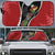 New Zealand Christmas Auto Sun Shade Flora Map with Birds - Polynesian Pride