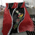 New Zealand Christmas Bedding Set Flora Map with Birds - Polynesian Pride