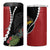 New Zealand Christmas 4 in 1 Can Cooler Tumbler Flora Map with Birds - Polynesian Pride
