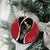 New Zealand Christmas Ceramic Ornament Flora Map with Birds - Polynesian Pride
