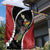 New Zealand Christmas Garden Flag Flora Map with Birds - Polynesian Pride
